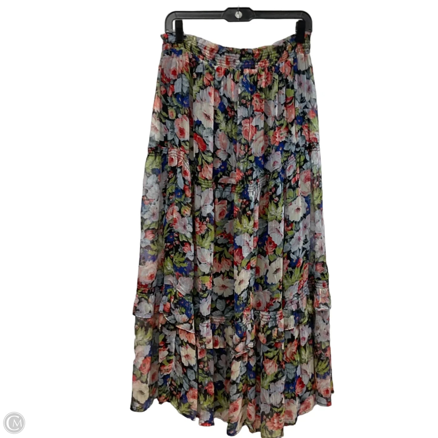 Skirt Maxi By Anthropologie In Black, Size: S