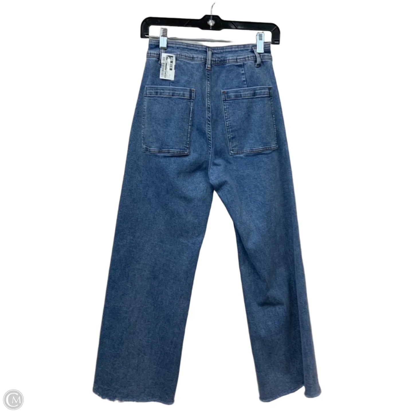 Jeans Wide Leg By Miss Love In Blue Denim, Size: M