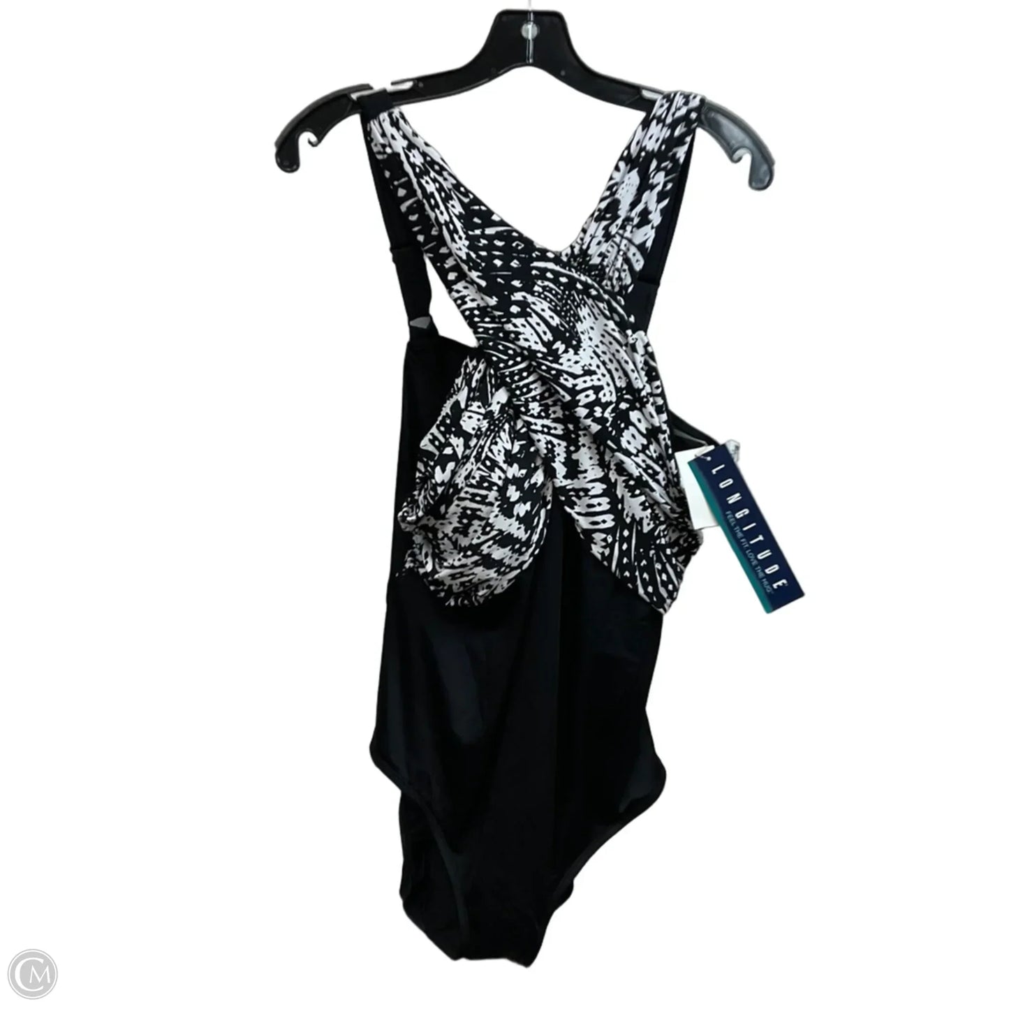 Swimsuit By LONGITUDE In Black, Size: 2x