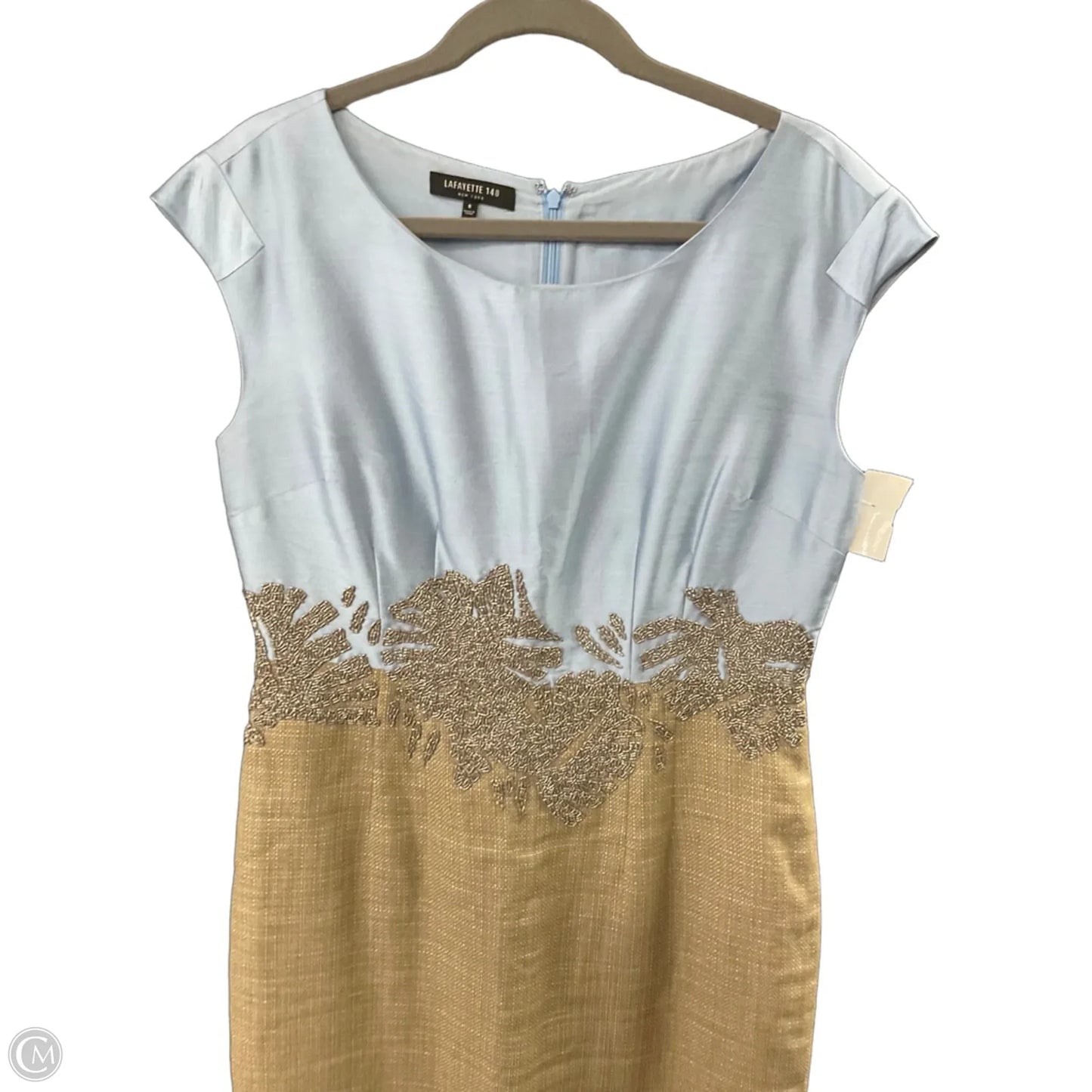 Dress Designer By Lafayette 148 In Brown, Size: S