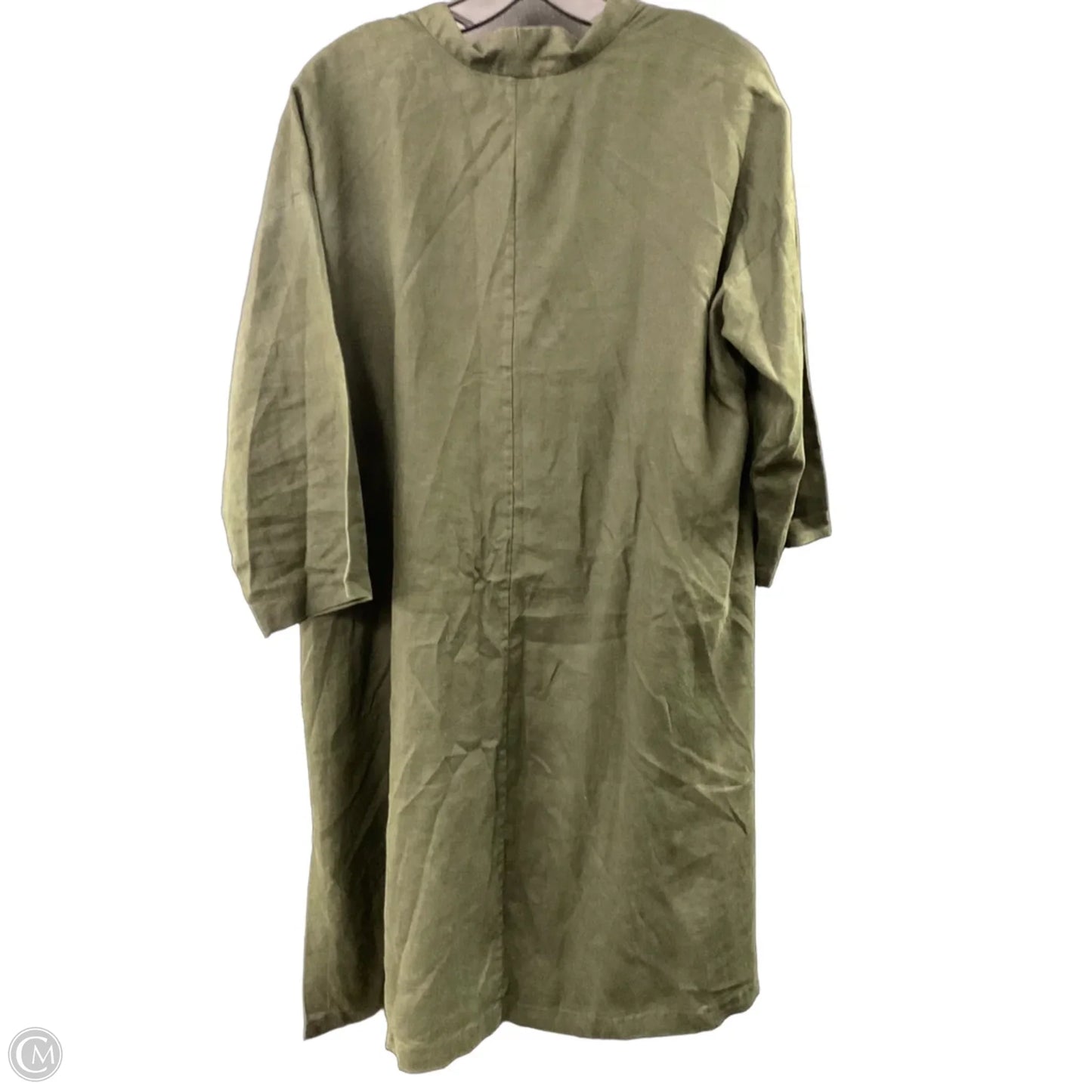 Cardigan By Eileen Fisher In Green, Size: Xs