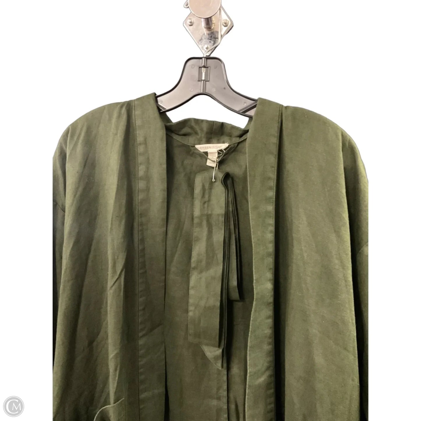 Cardigan By Eileen Fisher In Green, Size: Xs