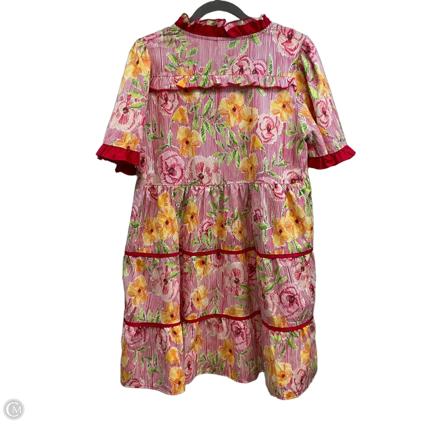 Dress Casual Short By Jodifl In Pink, Size: M