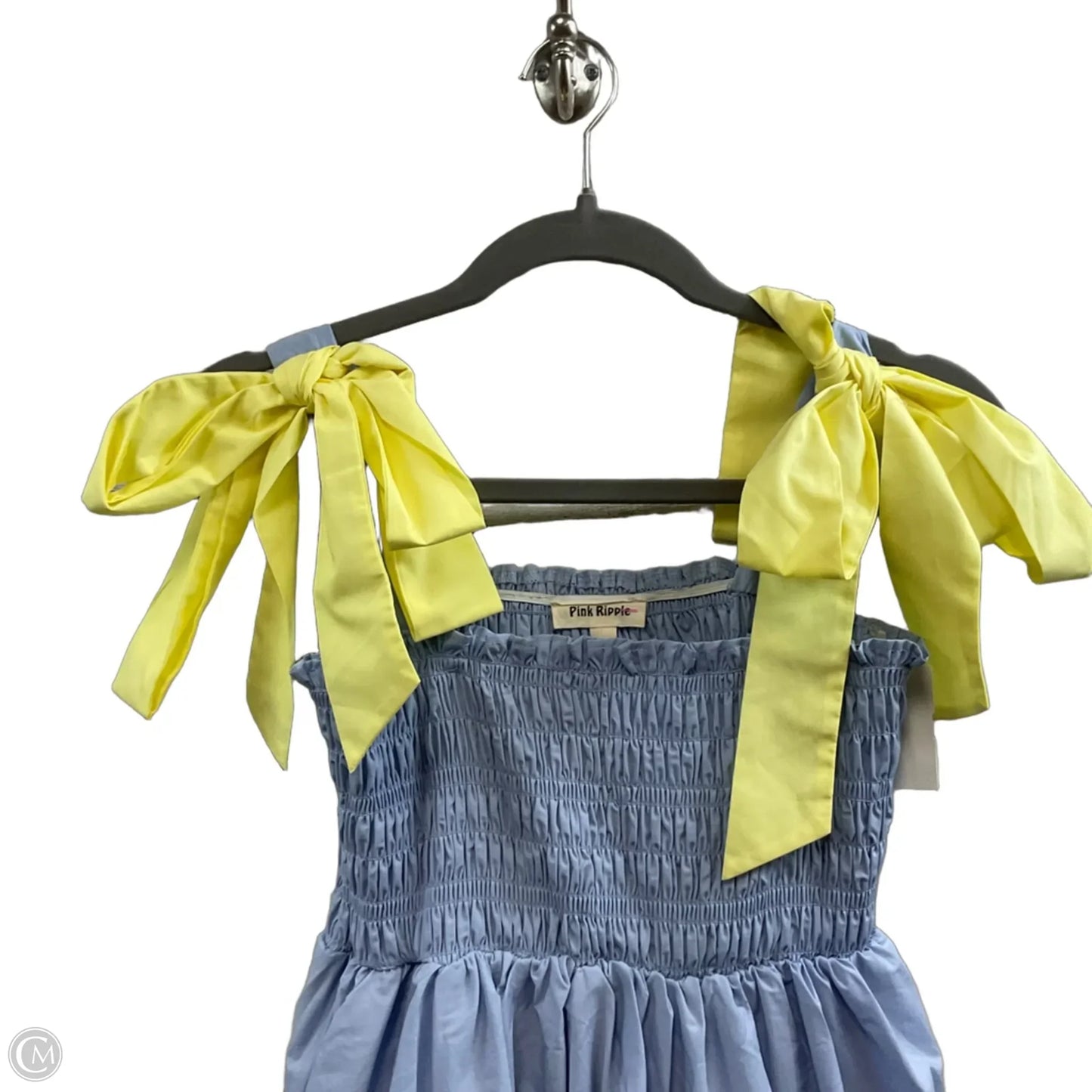 Dress Casual Short By PINK RIPPLE In Blue, Size: L