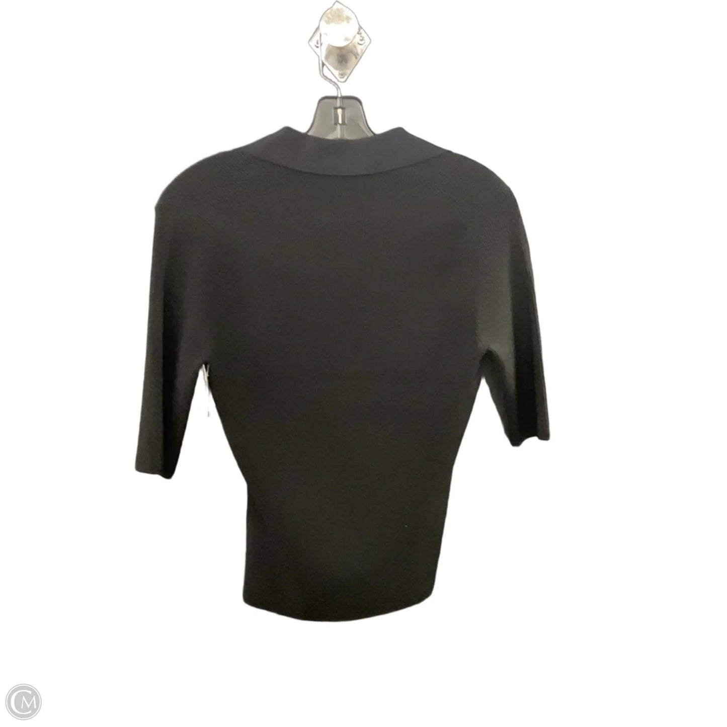 Top Short Sleeve By Veronica Beard In Black, Size: S