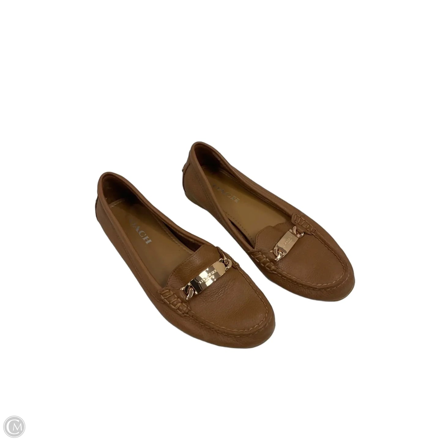 Shoes Designer By Coach In Brown, Size: 7.5