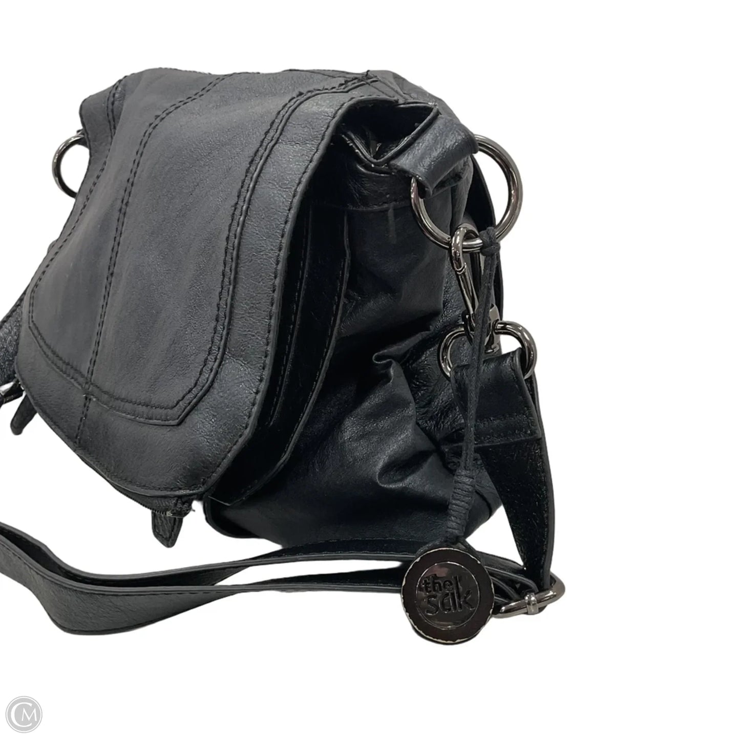 Handbag Leather By The Sak, Size: Medium