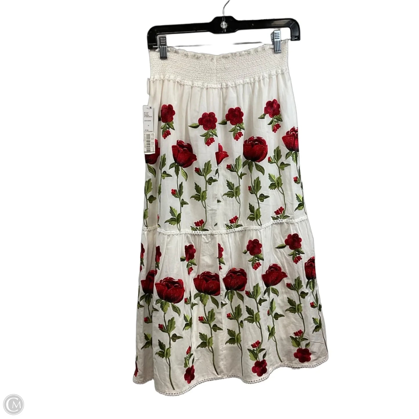 Skirt Midi By Antonio Melani In White, Size: Xs