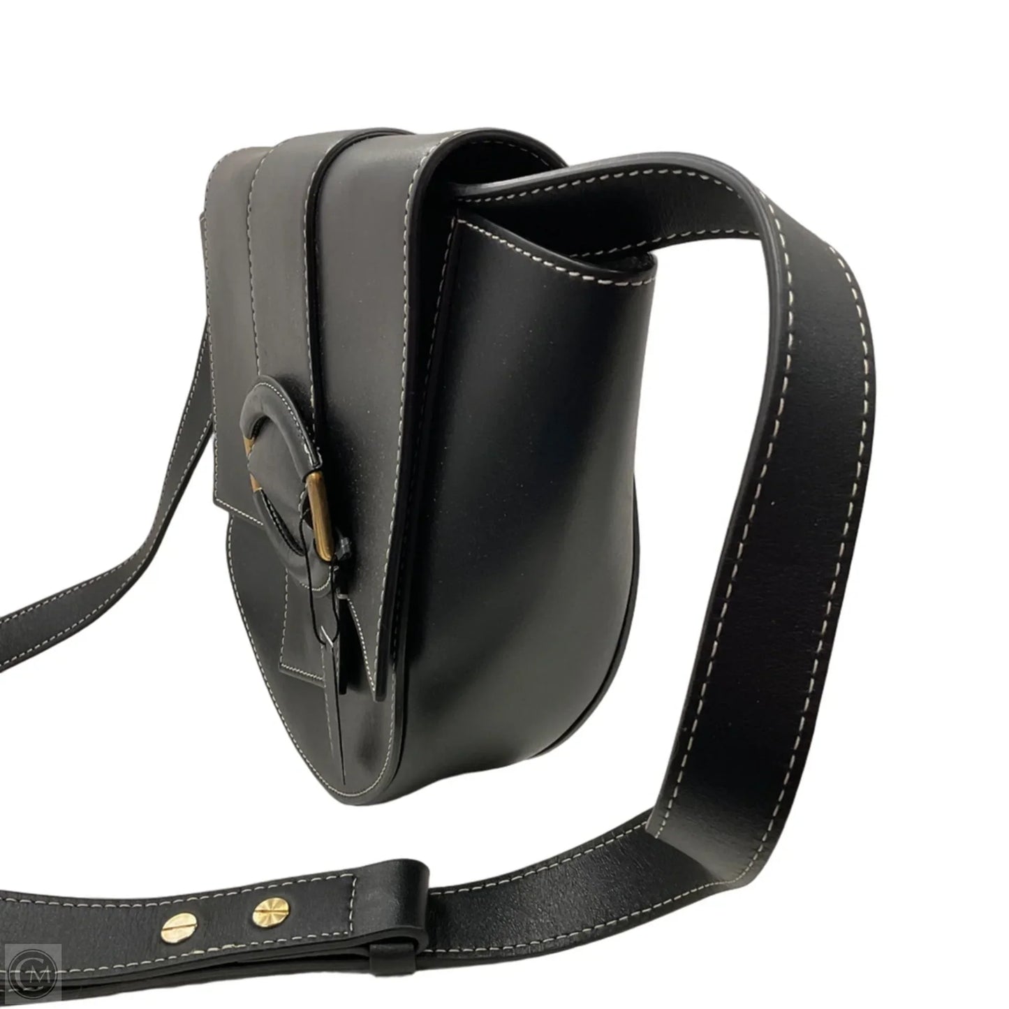 Crossbody Leather By Banana Republic, Size: Medium