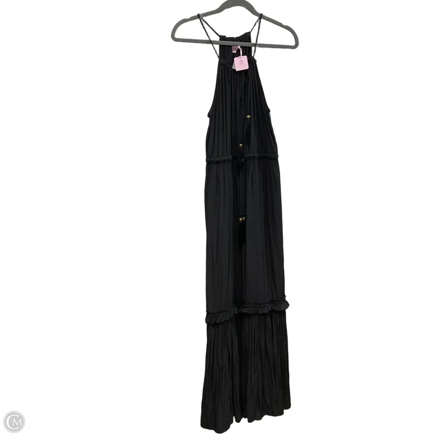 Dress Casual Maxi By Calypso St Barth In Black, Size: L