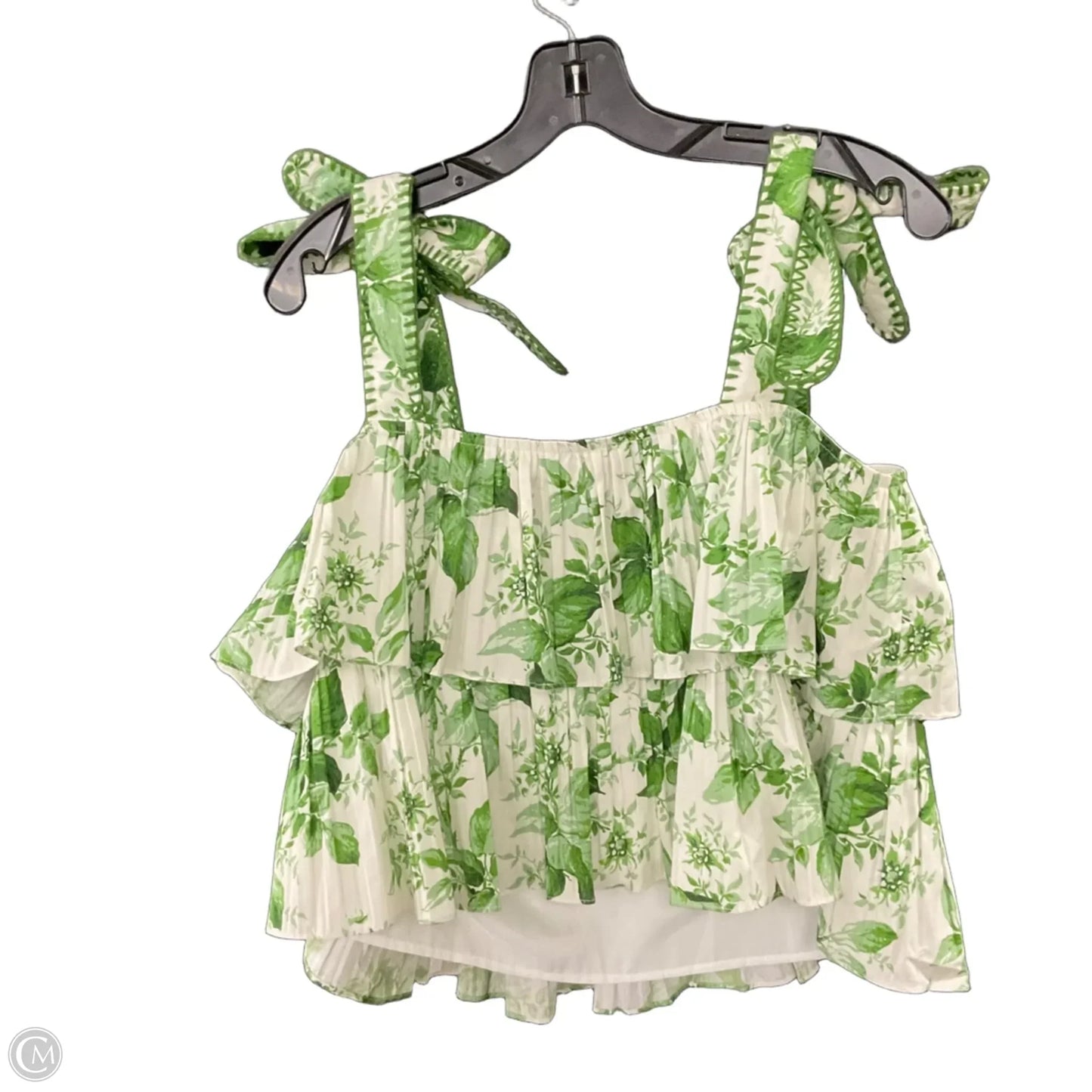 Blouse Sleeveless By Tuckernuck In Green, Size: S