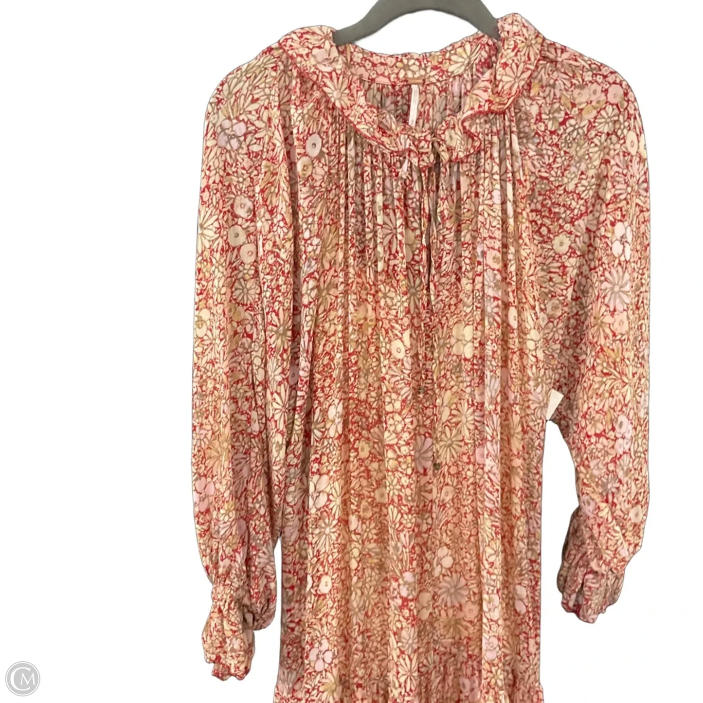 Dress Casual Maxi By Free People In Red, Size: M