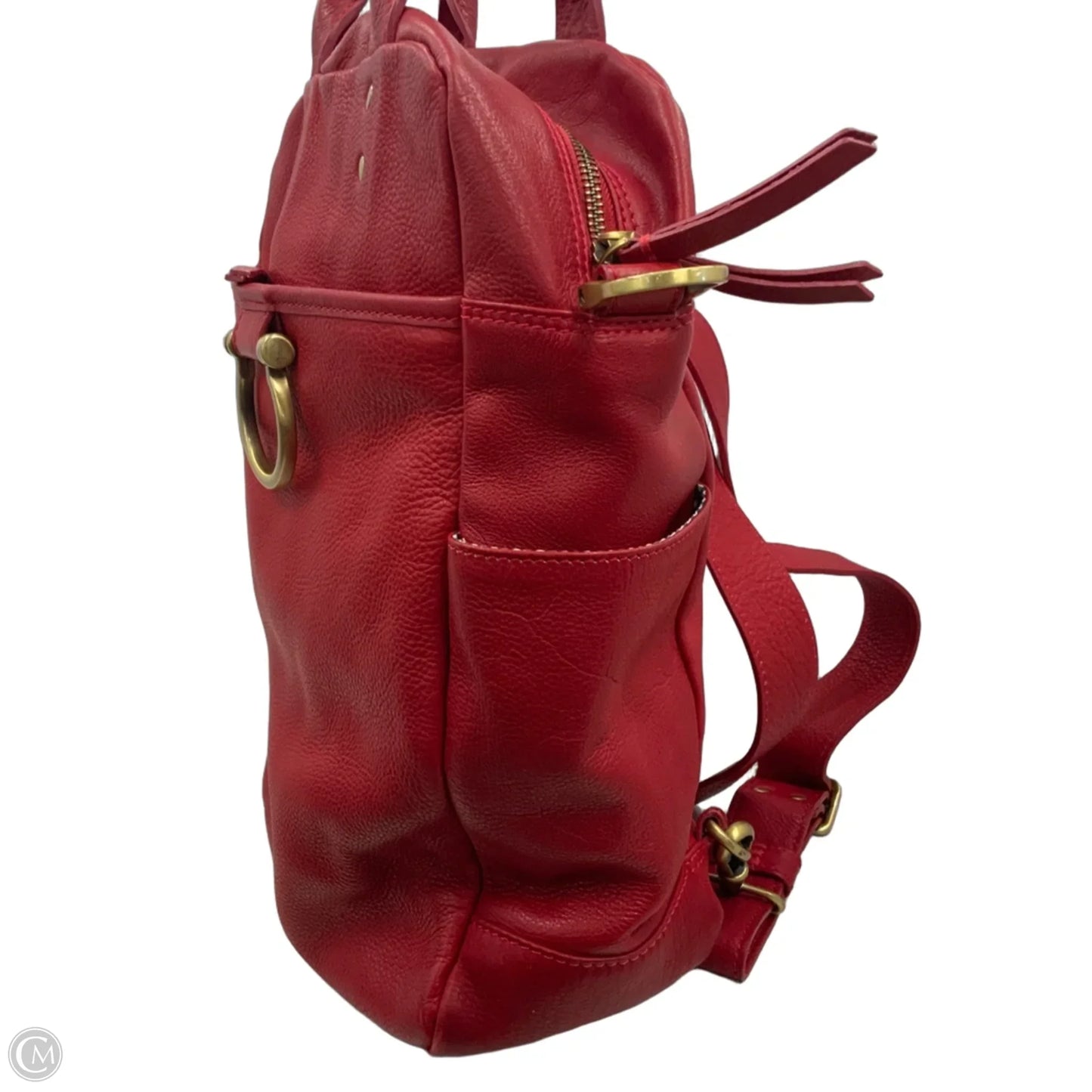 Backpack Leather By Sapahn, Size: Large