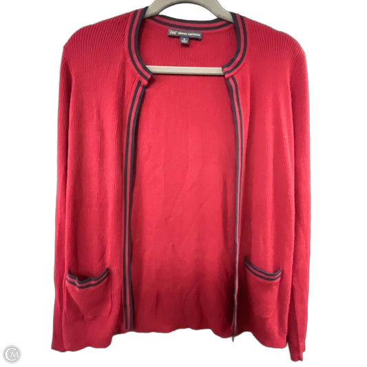 Cardigan By Brooks Brothers In Red, Size: S