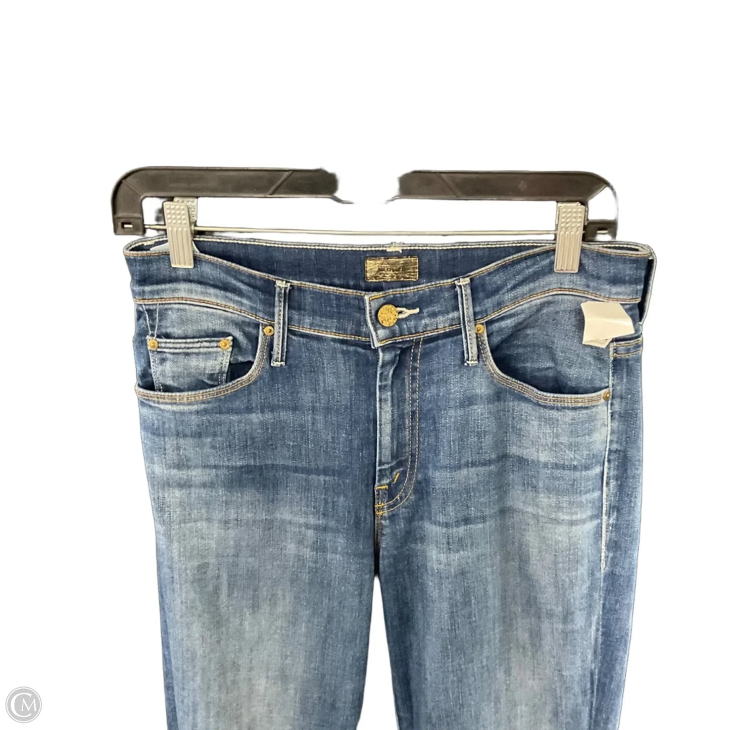 Jeans Designer By Mother In Blue Denim, Size: 6