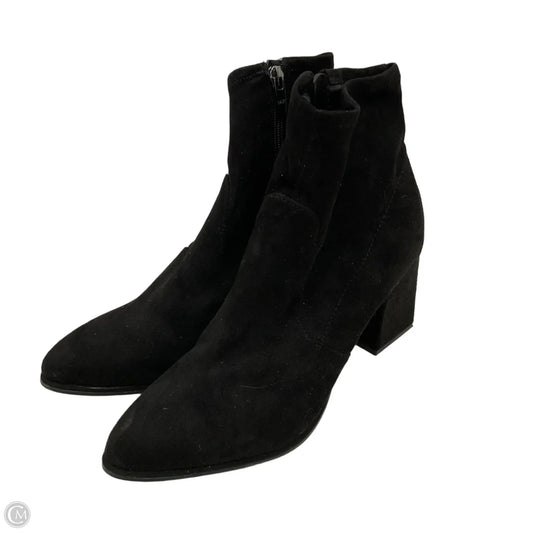 Boots Ankle Heels By Marc Fisher In Black, Size: 10