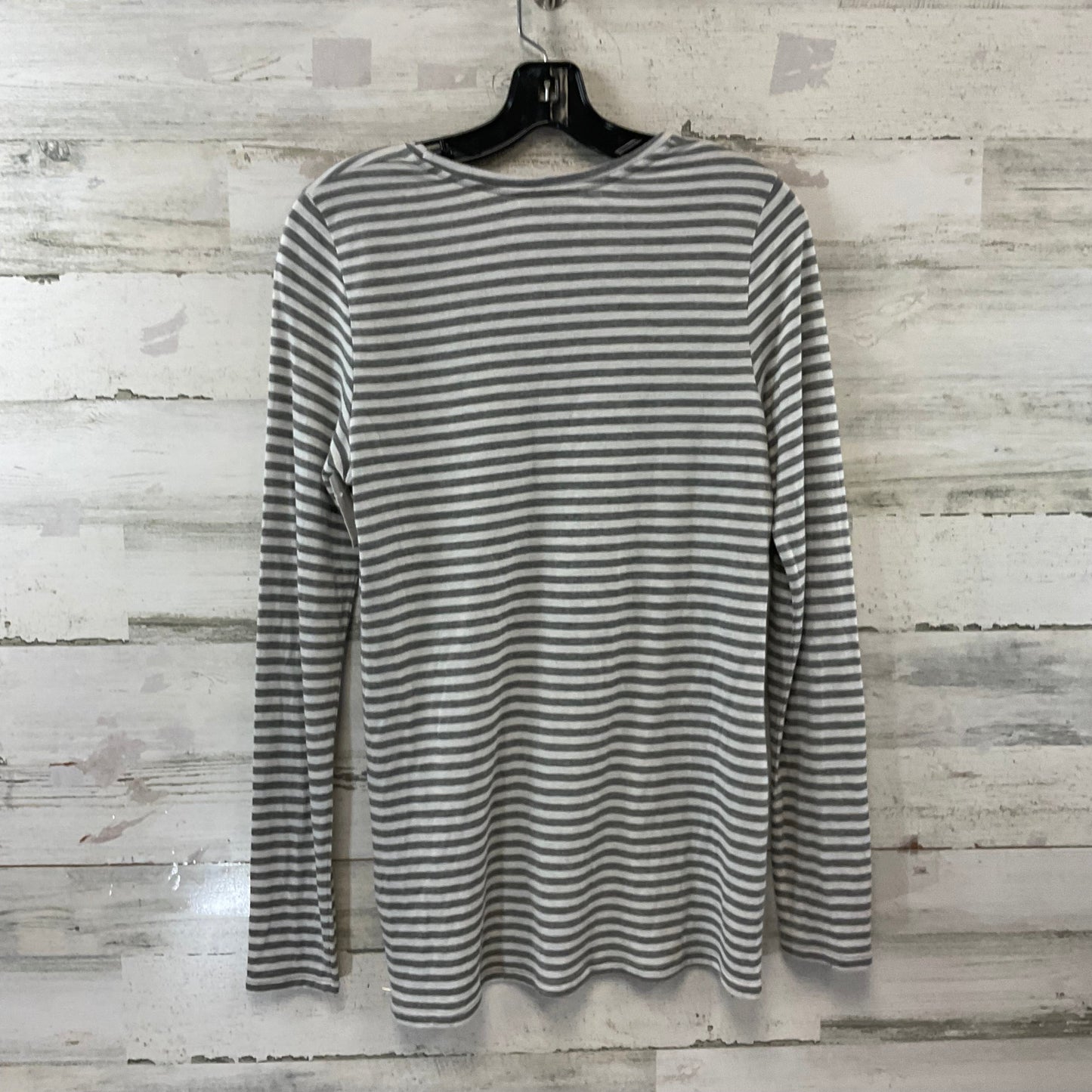 Top Long Sleeve By Eileen Fisher In Grey, Size: L