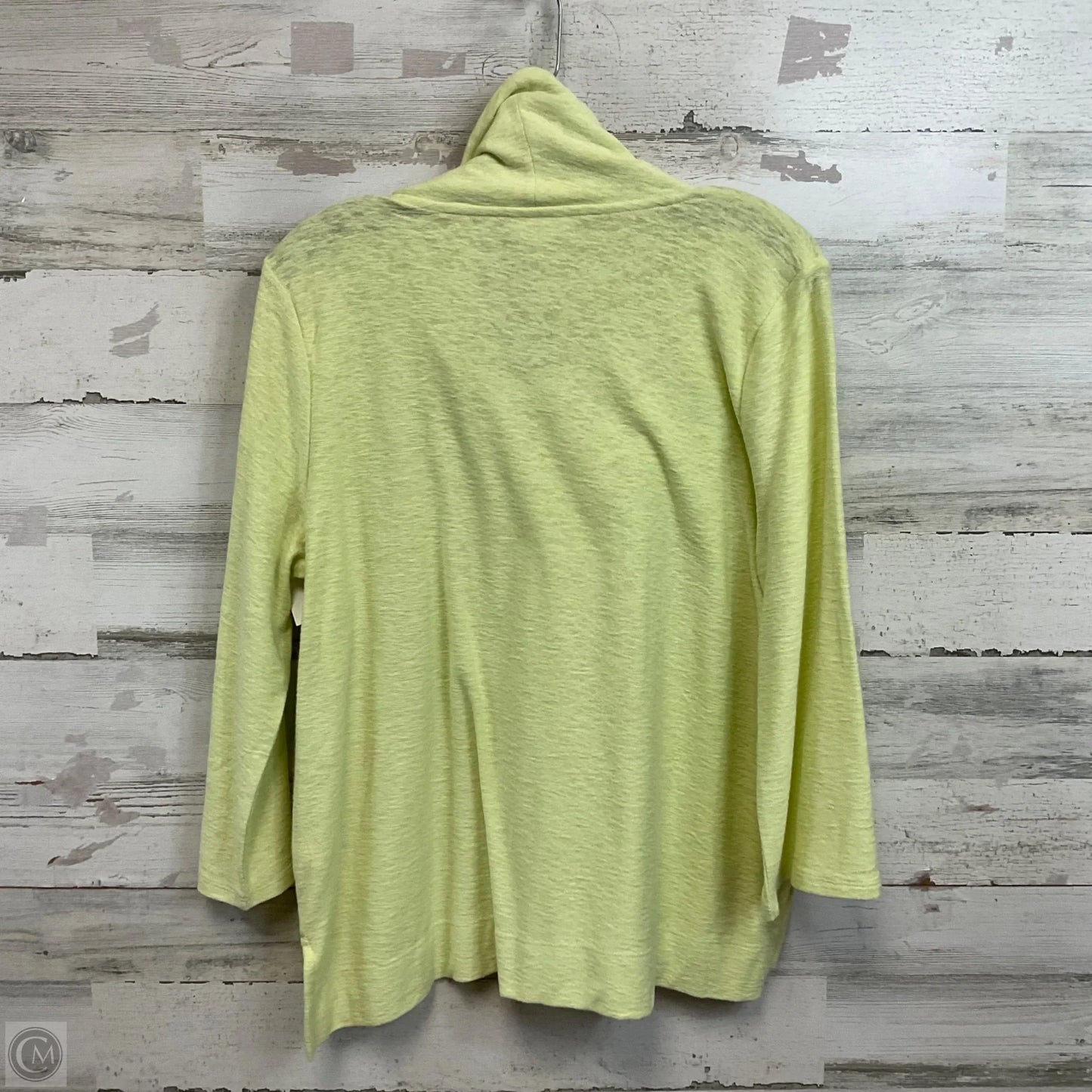 Top Long Sleeve By J. Jill In Green, Size: Mp