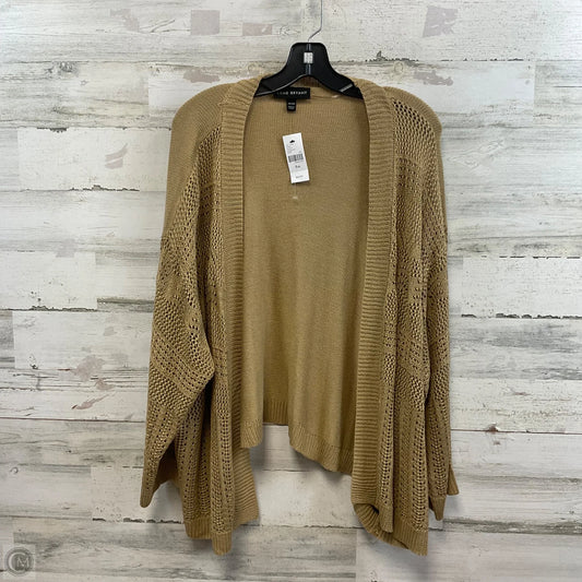 Sweater Cardigan By Lane Bryant In Brown, Size: 4x