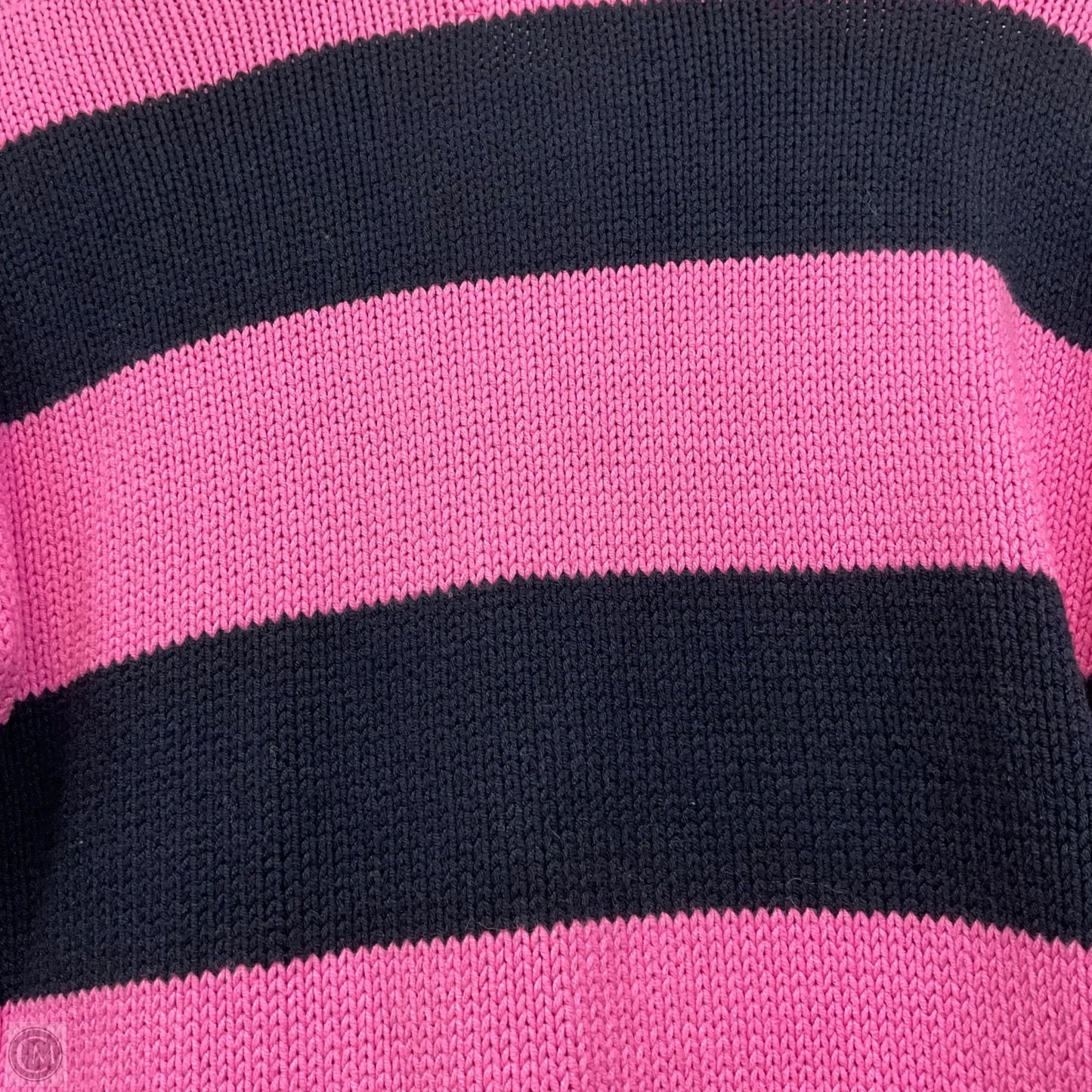 Sweater Cardigan By Loft In Blue & Pink, Size: Xs