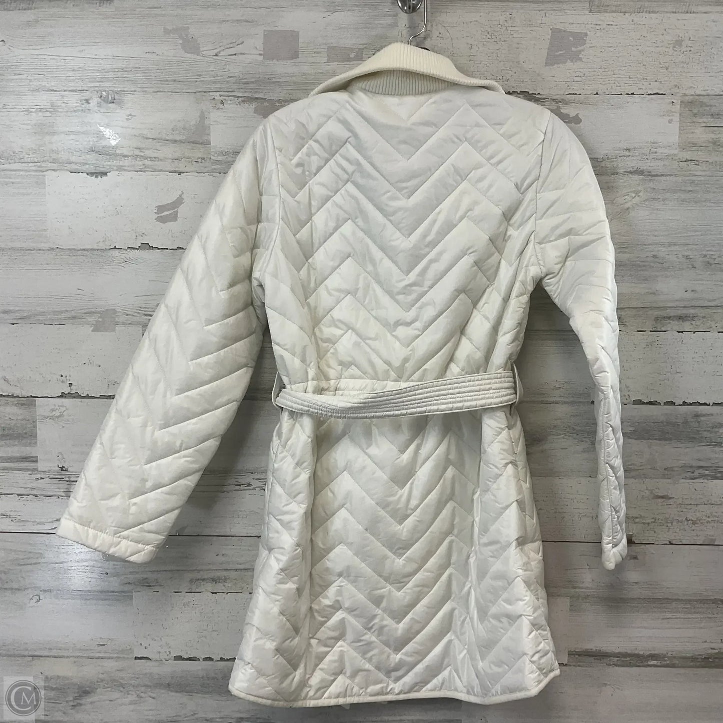 Jacket Puffer & Quilted By Athleta In White, Size: Xxs