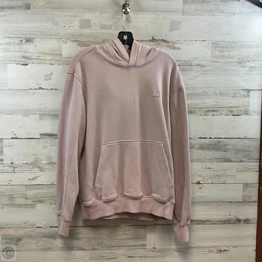 Sweatshirt Hoodie By H&m In Pink, Size: L