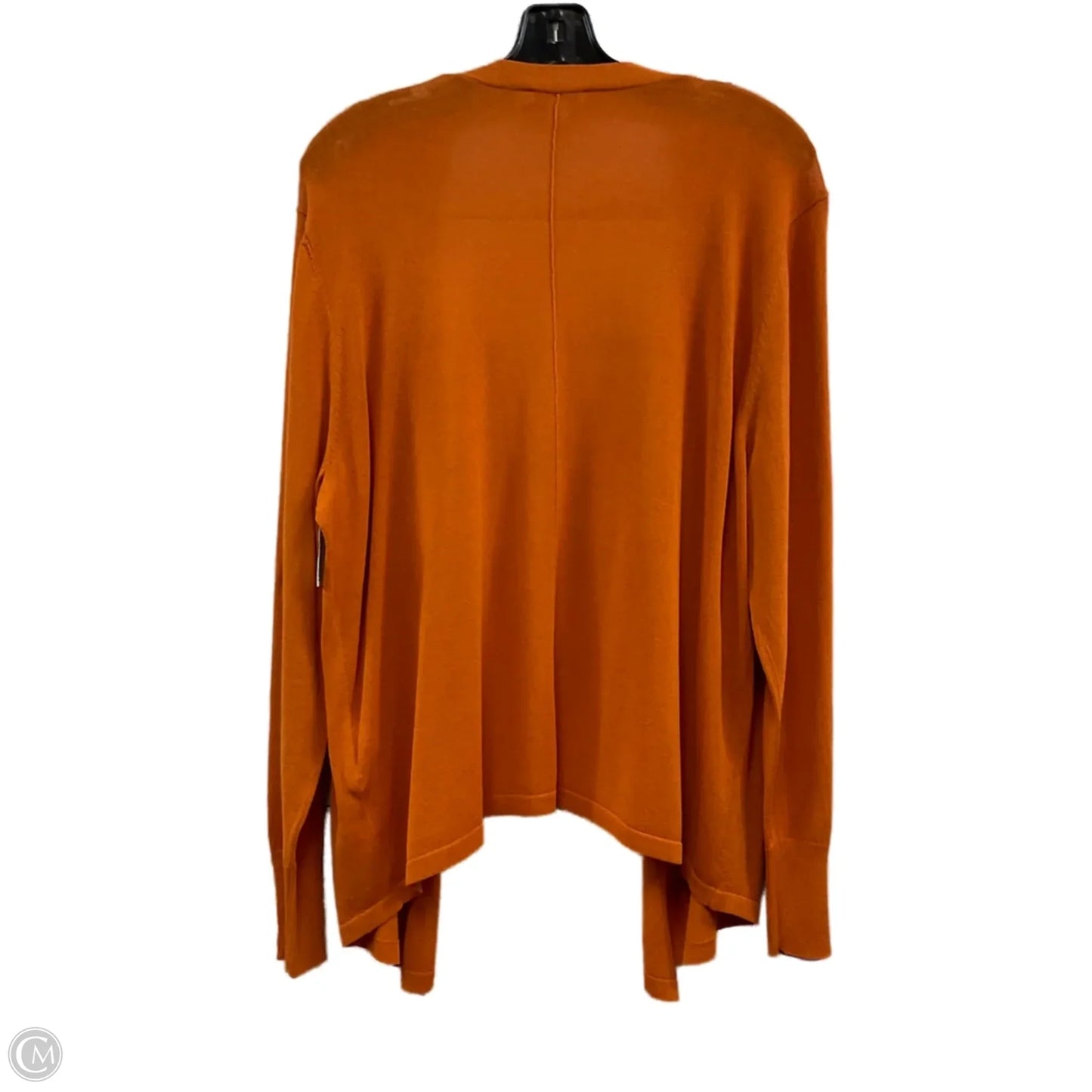 Cardigan By Chicos In Orange, Size: Xl