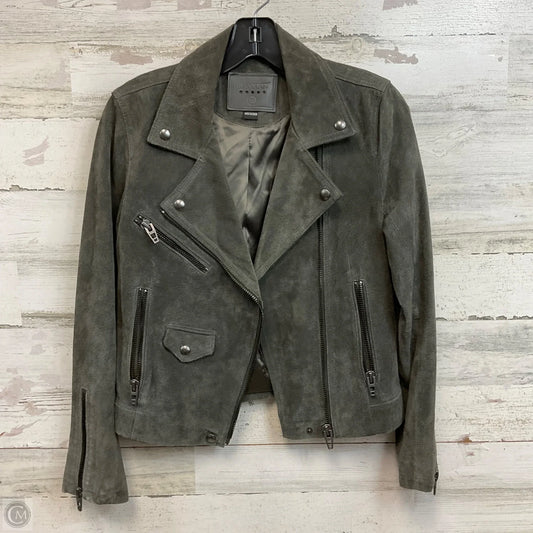 Jacket Leather By Blanknyc In Green, Size: Xs