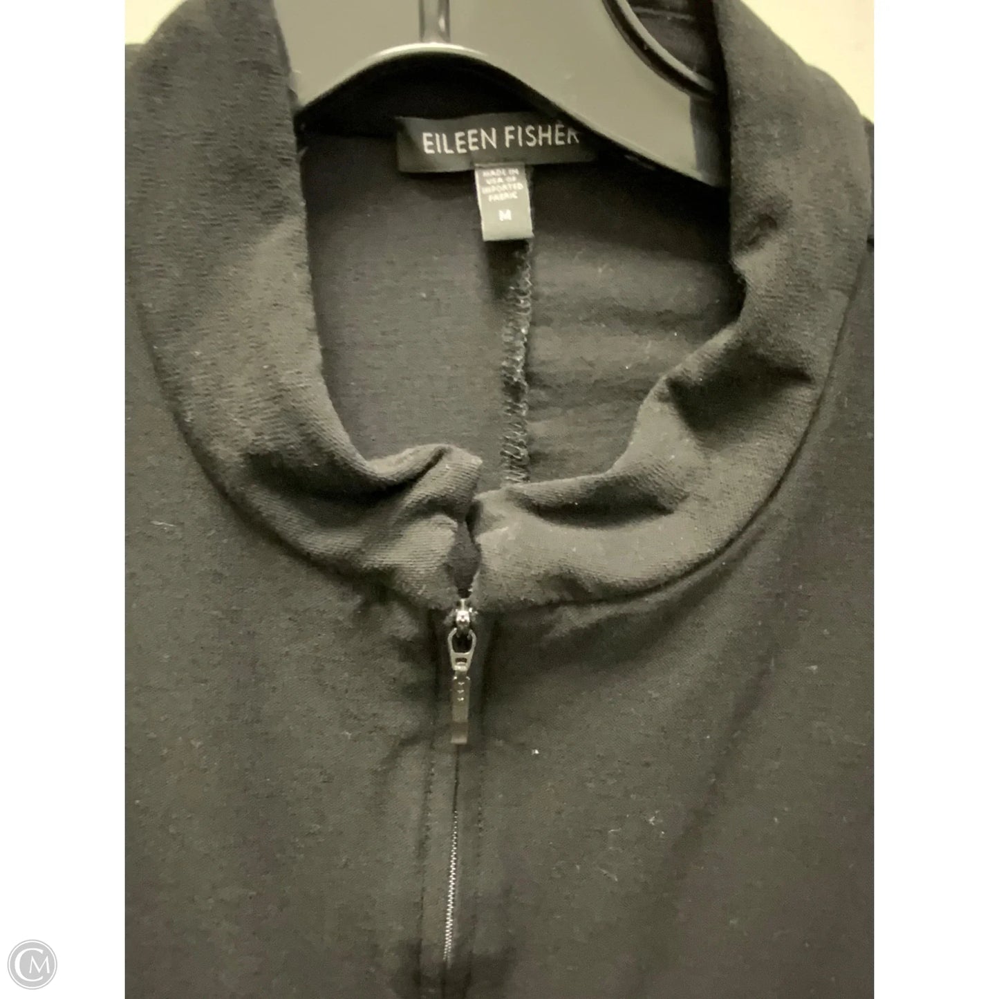 Jacket Other By Eileen Fisher In Black, Size: M