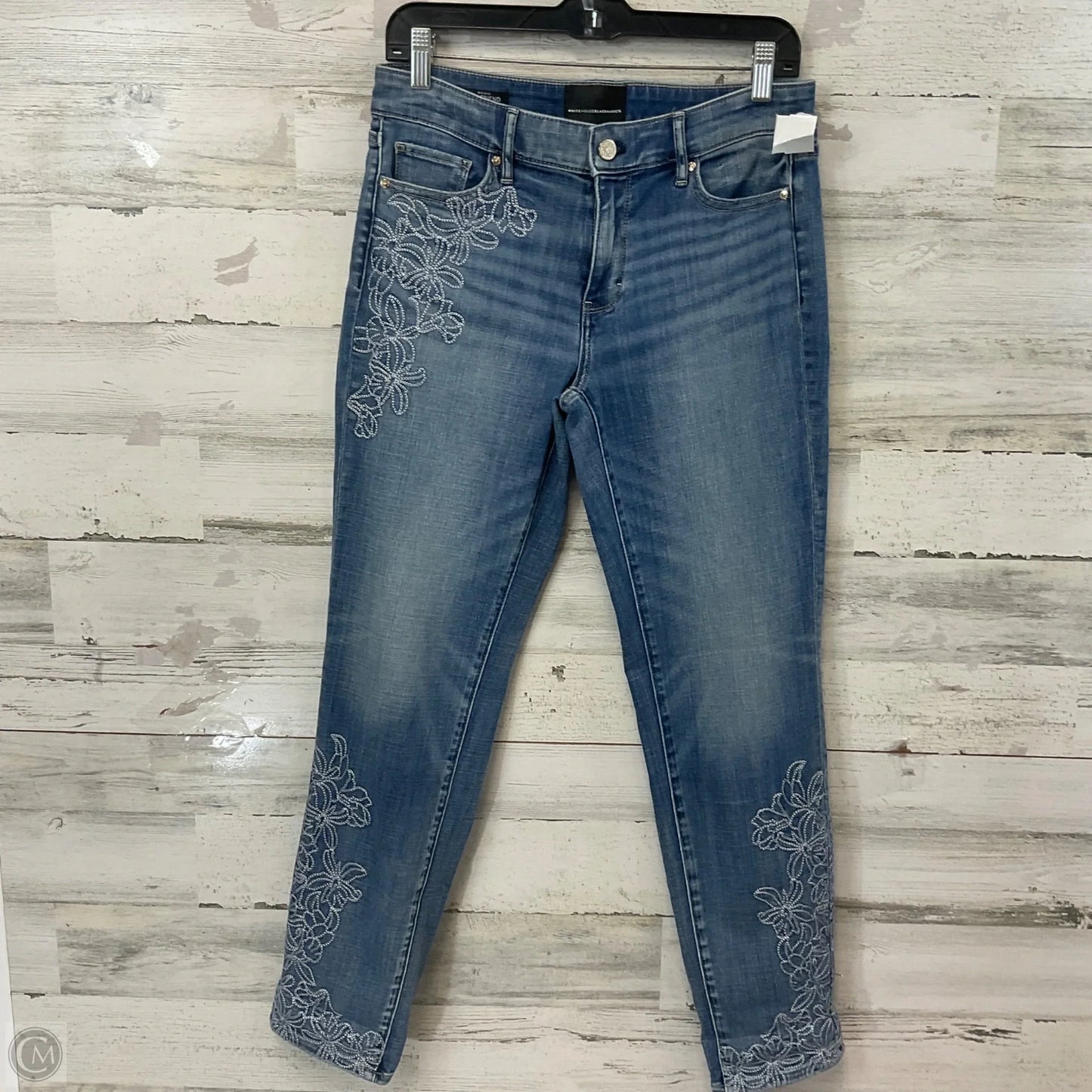 Jeans Boyfriend By White House Black Market In Blue Denim, Size: 4