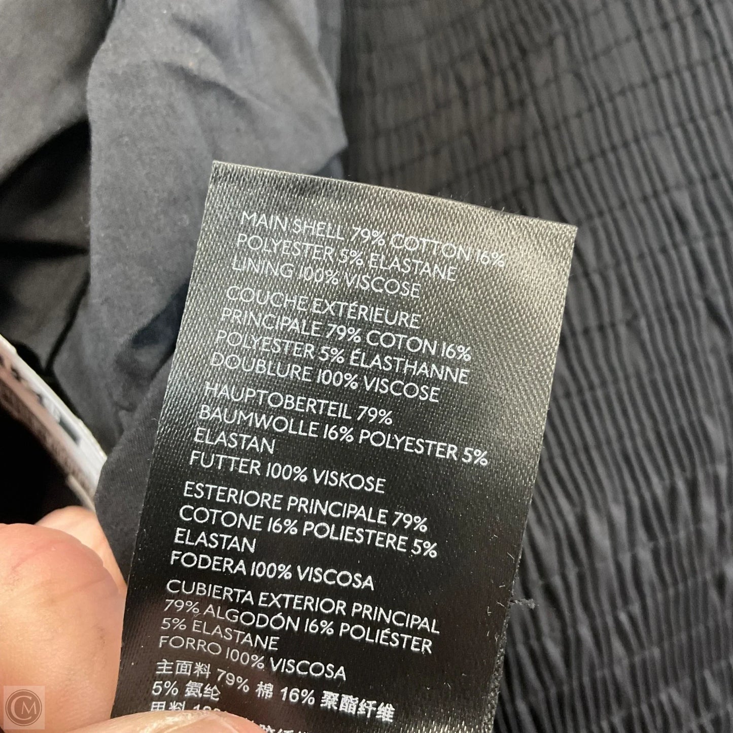 Blouse Long Sleeve By Anthropologie In Black, Size: L