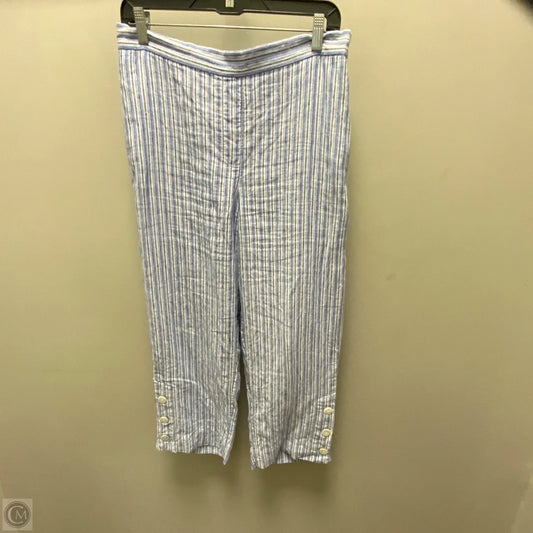 Pants Cropped By Chicos In Blue, Size: 8