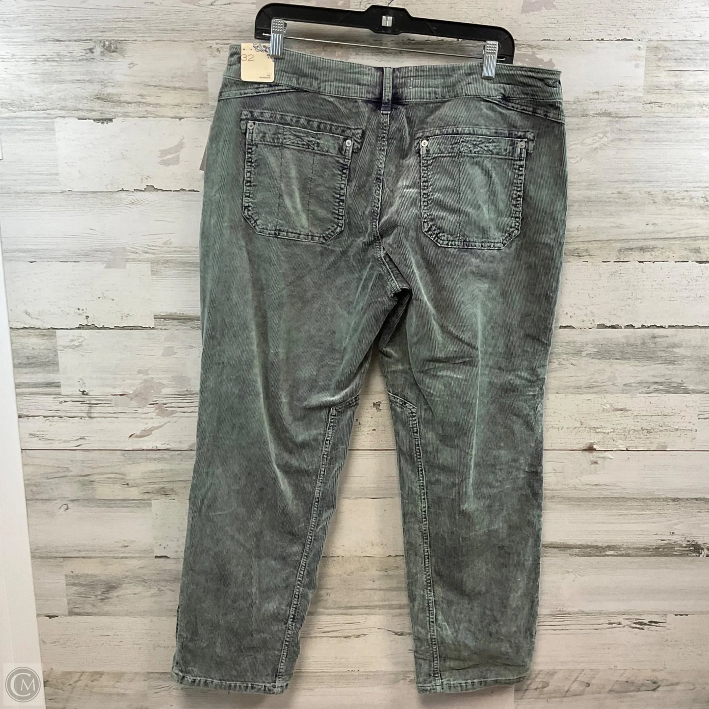 Pants Corduroy By Pilcro In Green, Size: 14