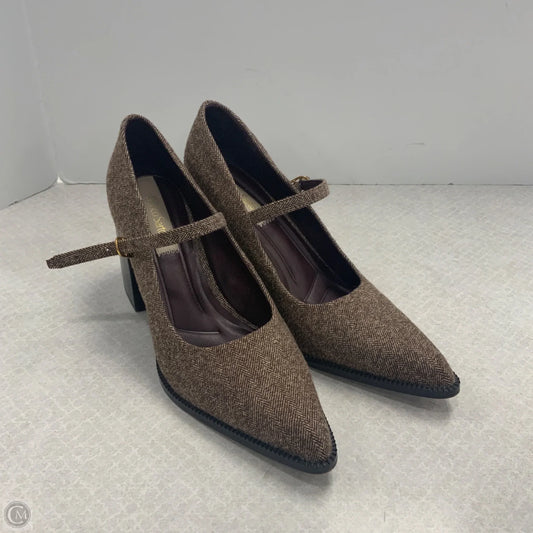 Shoes Heels Block By Franco Sarto In Brown, Size: 8.5