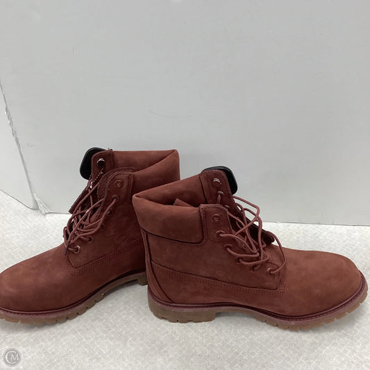 Boots Ankle Flats By Timberland In Brown, Size: 9