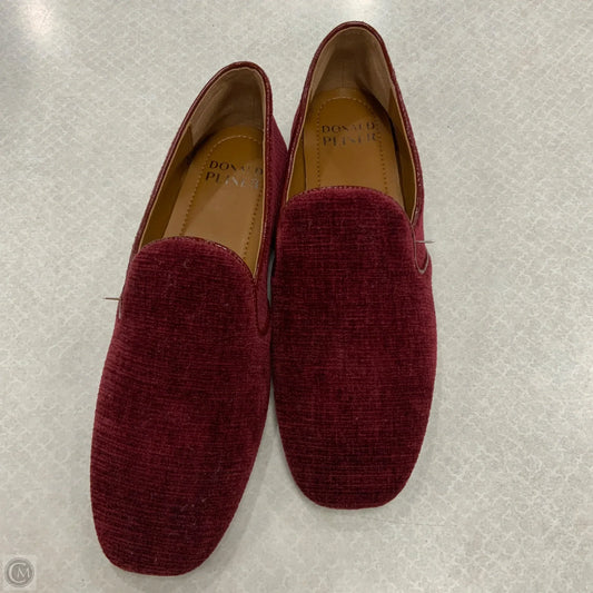 Shoes Flats By Donald Pliner In Maroon, Size: 8.5