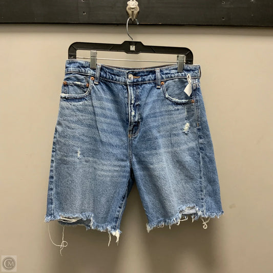 Shorts By American Eagle In Blue Denim, Size: 4
