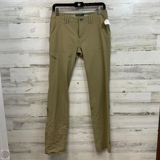 Athletic Pants By Marmot In Tan, Size: 4