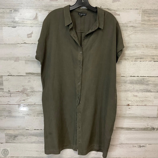 Dress Casual Short By Eileen Fisher In Green, Size: M