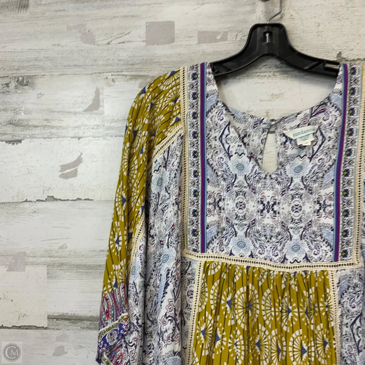 Dress Casual Short By Sundance In Blue & Green, Size: Xl