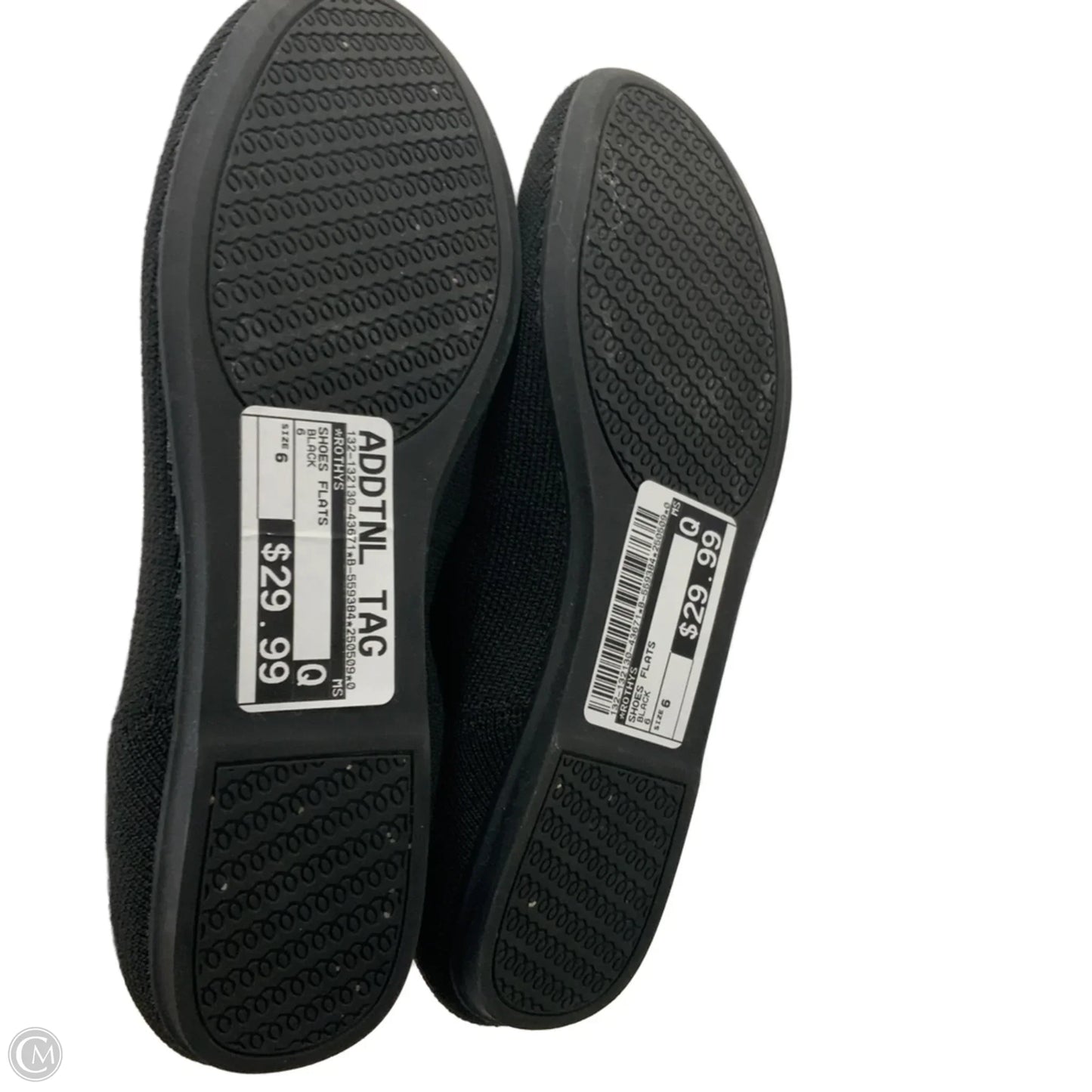 Shoes Flats By Rothys In Black, Size: 6