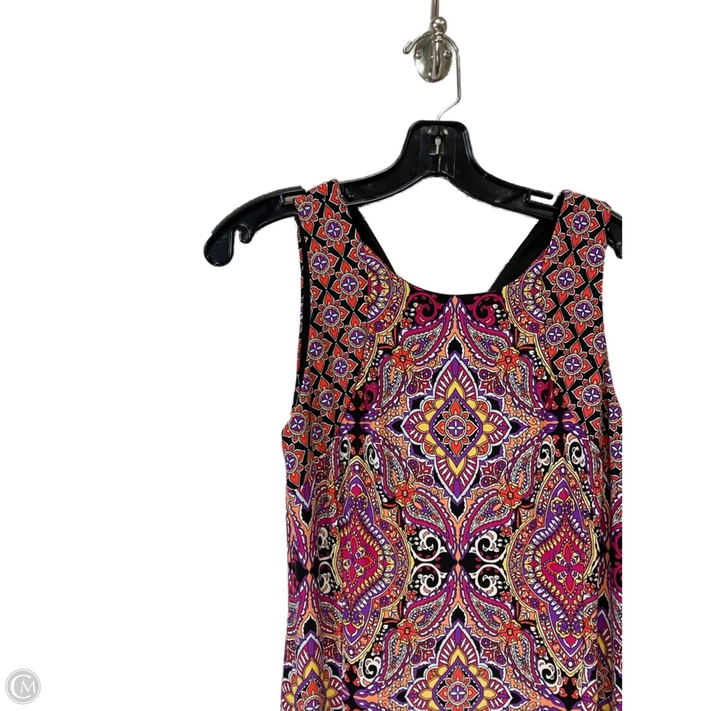 Dress Casual Maxi By Chicos In Pink & Purple, Size: Xs
