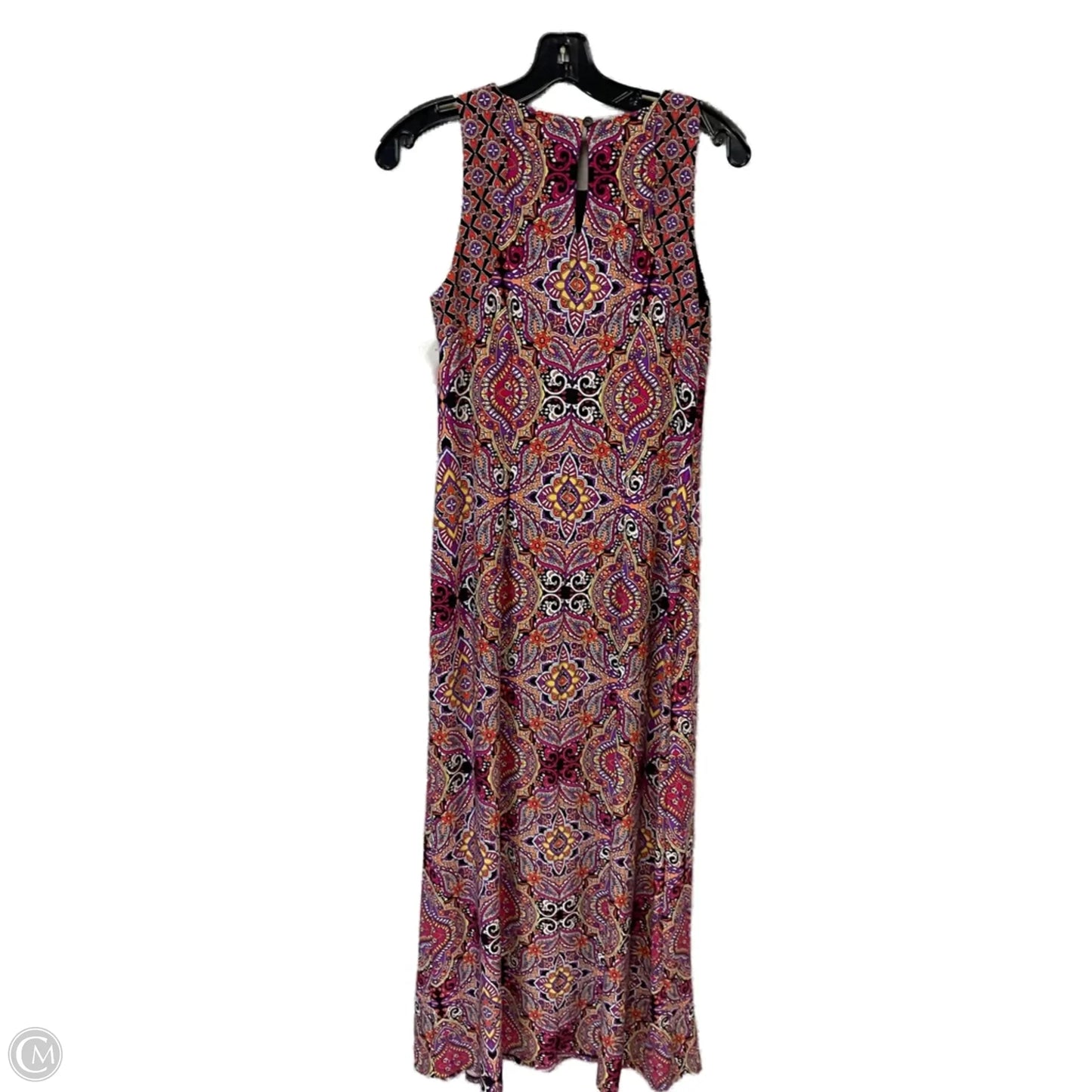 Dress Casual Maxi By Chicos In Pink & Purple, Size: Xs