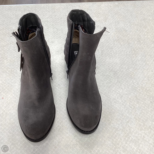 Boots Ankle Flats By White Mountain In Grey, Size: 9
