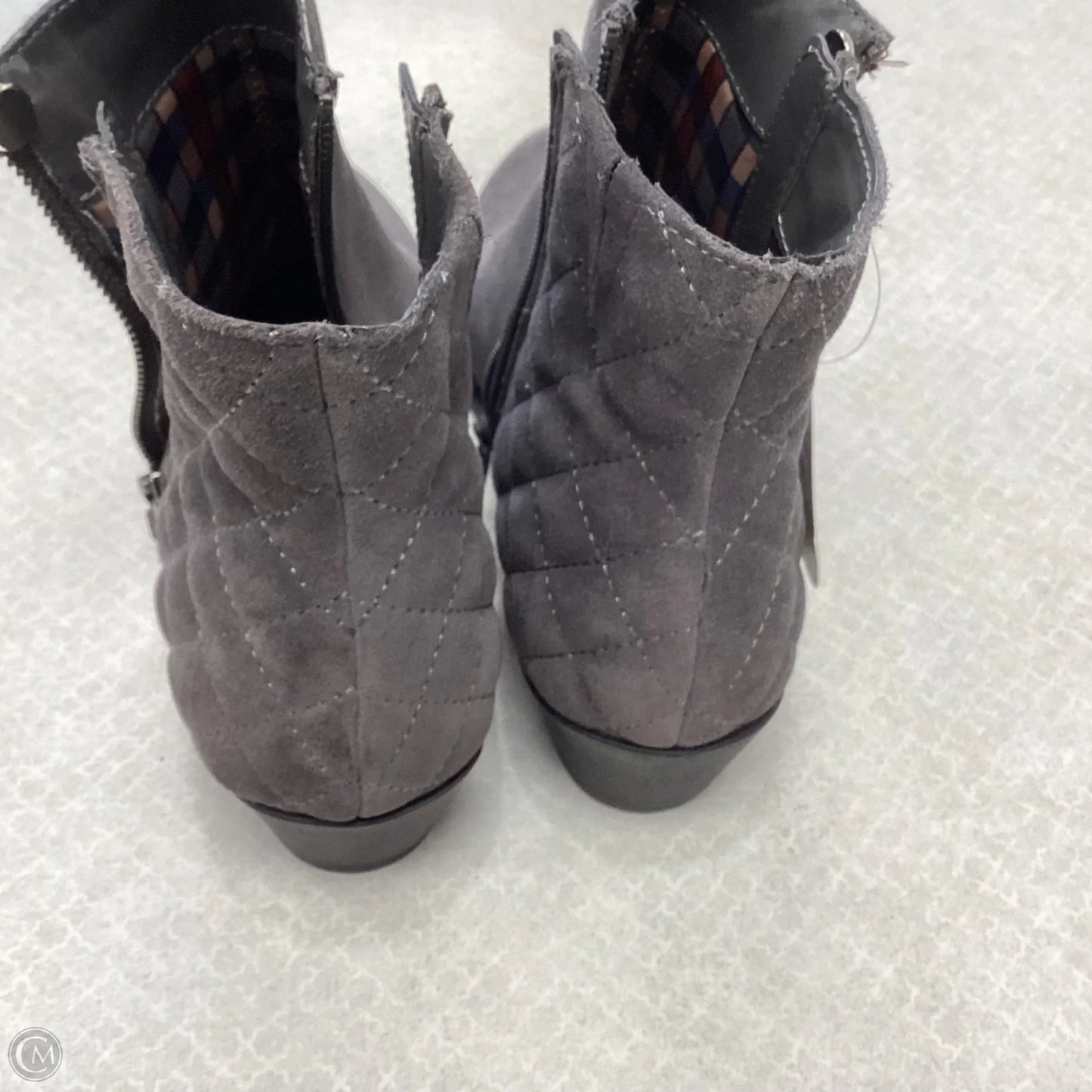 Boots Ankle Flats By White Mountain In Grey, Size: 9