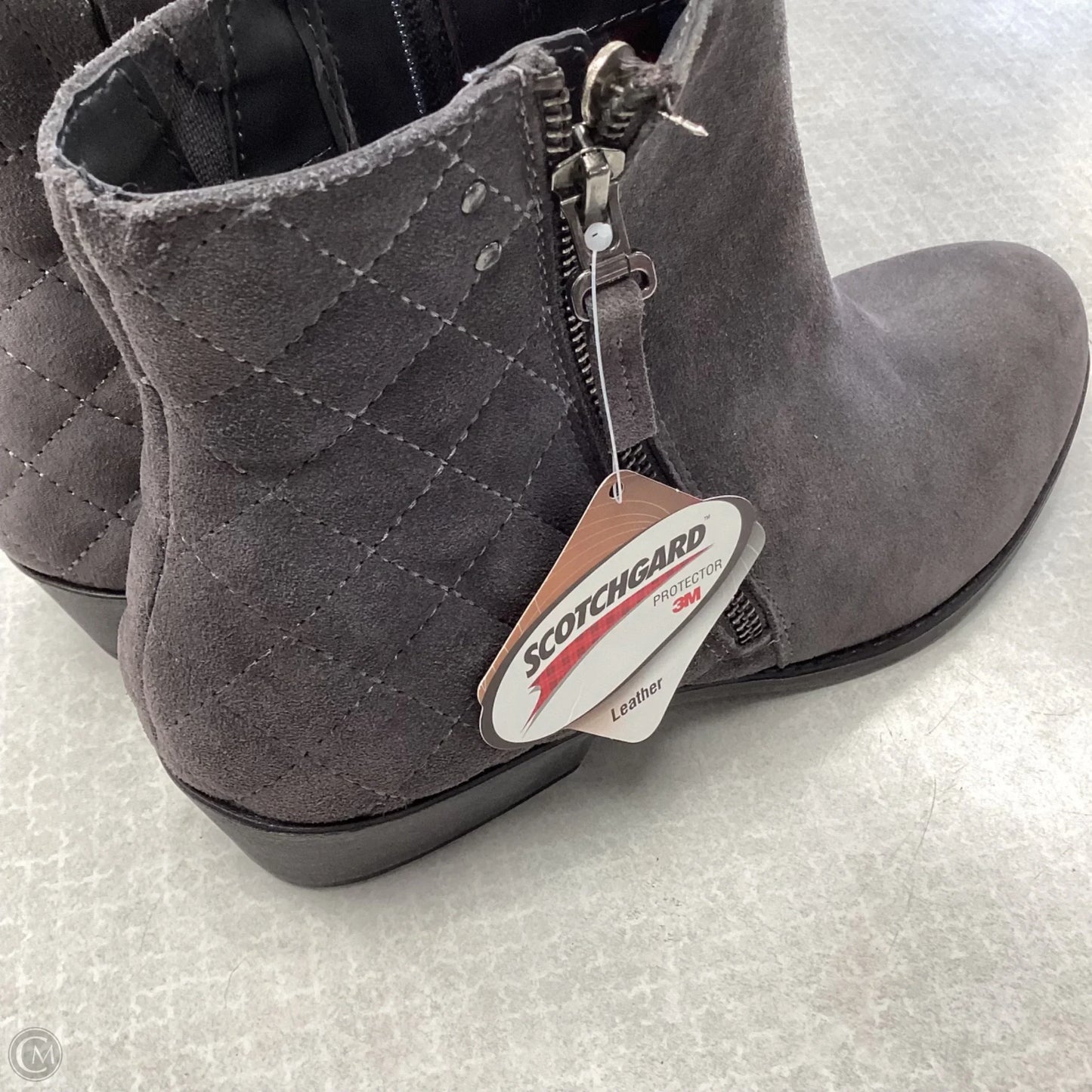 Boots Ankle Flats By White Mountain In Grey, Size: 9