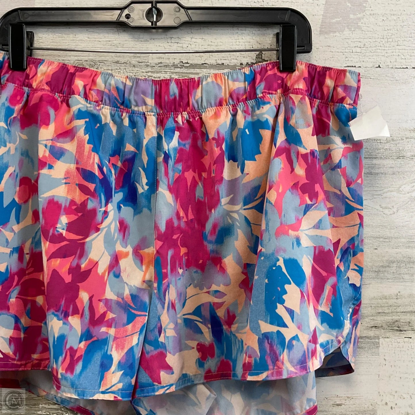 Athletic Shorts By Old Navy In Blue & Pink, Size: Xl