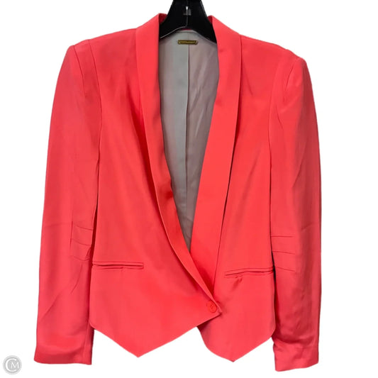 Blazer Designer By Rebecca Minkoff In Pink, Size: S