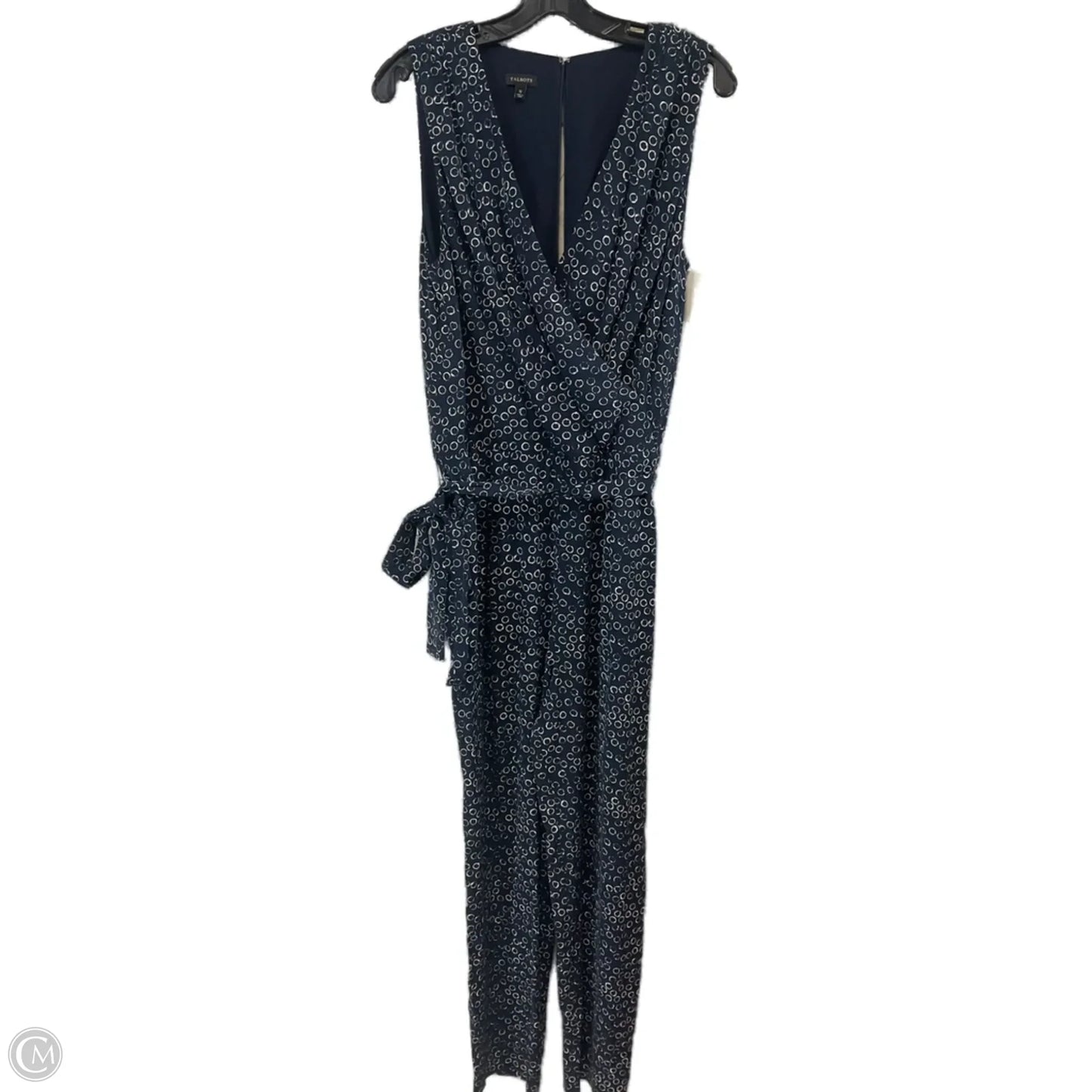 Jumpsuit By Talbots In Blue, Size: L