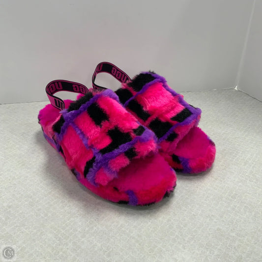 Slippers By Ugg In Pink & Purple in Size 10